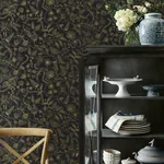 York Wallcoverings Aviary Black & Gold Peel & Stick Wallpaper | Wallpaper Twins York Wallcoverings Aviary Black & Gold Peel & Stick Wallpaper - SKU PSW1310RL