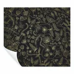 York Wallcoverings Aviary Black & Gold Peel & Stick Wallpaper | Wallpaper Twins York Wallcoverings Aviary Black & Gold Peel & Stick Wallpaper - SKU PSW1310RL