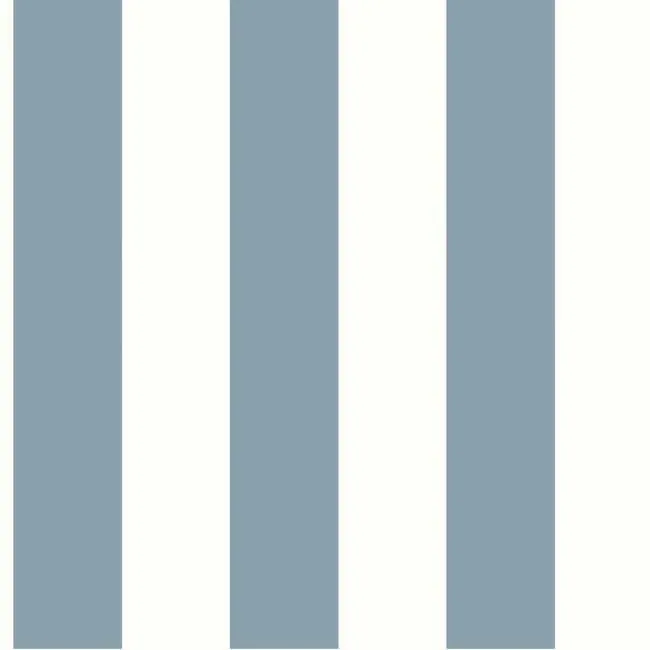 CV4443 | Awning Stripe Blue Wallpaper
