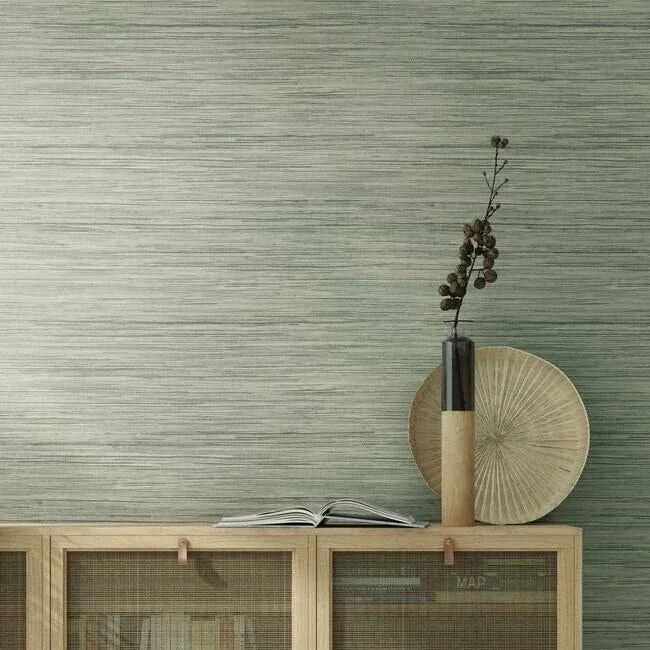 York Wallcoverings Bahia Grass Grey Peel & Stick Wallpaper | Wallpaper Twins York Wallcoverings Bahia Grass Grey Peel & Stick Wallpaper - SKU PSW1138RL