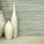 York Wallcoverings Bahia Grass Grey Peel & Stick Wallpaper | Wallpaper Twins York Wallcoverings Bahia Grass Grey Peel & Stick Wallpaper - SKU PSW1138RL