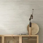York Wallcoverings Bahia Grass Off White Peel & Stick Wallpaper - SKU PSW1137RL