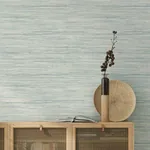 York Wallcoverings Bahiagrass Blue Wallpaper | Wallpaper Twins York Wallcoverings Bahiagrass Blue Wallpaper - SKU CV4415