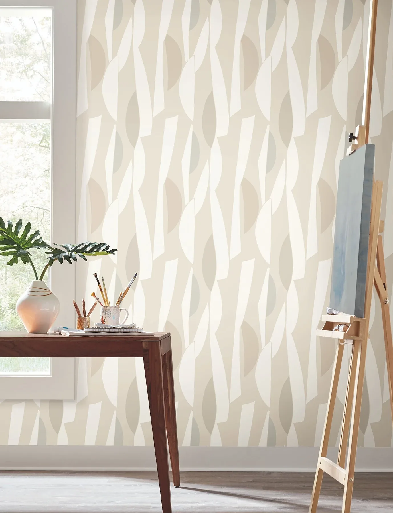 York Wallcoverings Balance Nude Wallpaper - SKU ZM2822