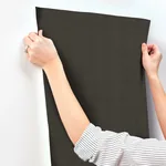 York Wallcoverings Bali Basketweave Black Wallpaper - SKU SI24927