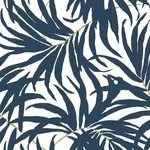 York Wallcoverings Bali Leaves Blue Peel & Stick Wallpaper - SKU PSW1030RL