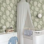 York Wallcoverings Ballongerna Green Wallpaper | Wallpaper Twins York Wallcoverings Ballongerna Green Wallpaper - SKU MB29004