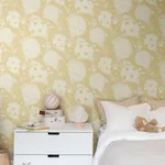 York Wallcoverings Ballongerna Yellow Wallpaper - SKU MB29002