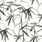 York Wallcoverings Bamboo Ink Black & White Wallpaper | Wallpaper Twins York Wallcoverings Bamboo Ink Black & White Wallpaper - SKU BW3843