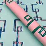 York Wallcoverings Bamboozled Bahama Pink Peel & Stick Wallpaper | Wallpaper Twins York Wallcoverings Bamboozled Bahama Pink Peel & Stick Wallpaper - SKU PSW1387RL