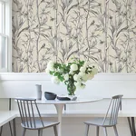 York Wallcoverings Bambou Toile Beige Wallpaper | Wallpaper Twins York Wallcoverings Bambou Toile Beige Wallpaper - SKU RT7832