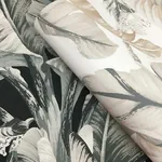 York Wallcoverings Banana Leaf White & Cream Wallpaper - SKU BW3972
