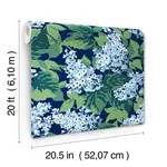 York Wallcoverings Bar Harbor Sky Blue Peel & Stick Wallpaper | Wallpaper Twins York Wallcoverings Bar Harbor Sky Blue Peel & Stick Wallpaper - SKU PSW1398RL
