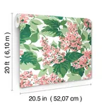 York Wallcoverings Bar Harbor Southampton Pink Peel & Stick Wallpaper | Wallpaper Twins York Wallcoverings Bar Harbor Southampton Pink Peel & Stick Wallpaper - SKU PSW1397RL