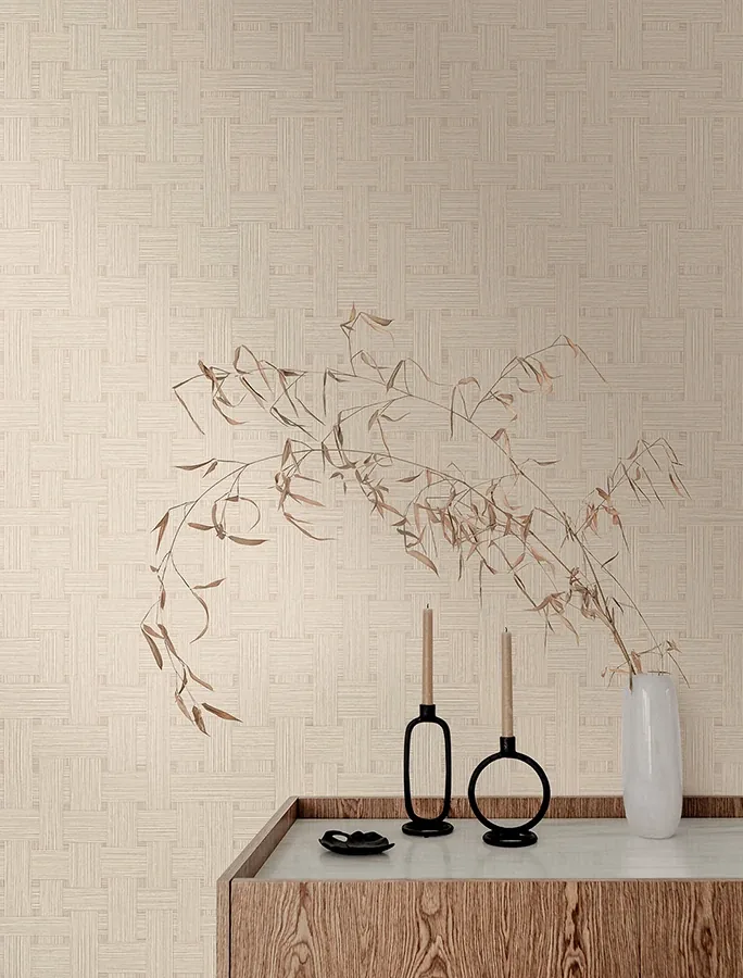 York Wallcoverings Basketry Wheat Wallpaper | Wallpaper Twins York Wallcoverings Basketry Wheat Wallpaper - SKU SI25721
