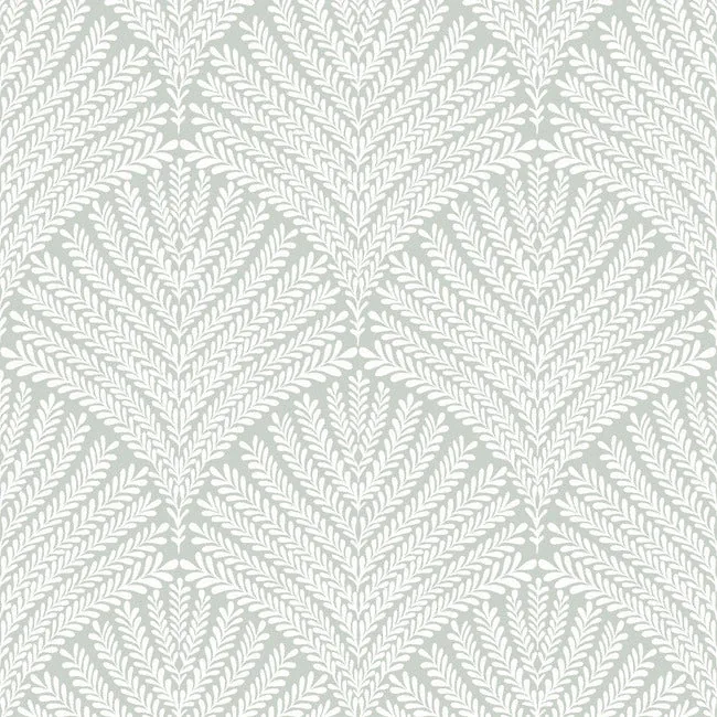 MN1871 | Beachcomber Green & White Wallpaper