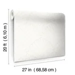 York Wallcoverings Beachcomber Off White Wallpaper - SKU MN1873