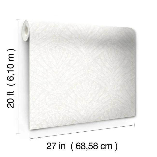 York Wallcoverings Beachcomber Off White Wallpaper - SKU MN1873