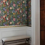 York Wallcoverings Blossom Black Wallpaper - SKU RF7491