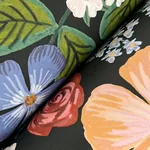 York Wallcoverings Blossom Black Wallpaper - SKU RF7491