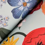 York Wallcoverings Blossom Light Blue Wallpaper - SKU RF7493