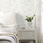 York Wallcoverings Botanical Bunnies Beige Peel & Stick Wallpaper - SKU PSW1344RL