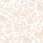 York Wallcoverings Botanical Bunnies Pink Peel & Stick Wallpaper - SKU PSW1343RL
