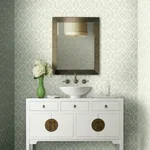 York Wallcoverings Boxwood Garden Beige Wallpaper - SKU GR5974