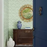 York Wallcoverings Boxwood Garden Green Wallpaper - SKU GR5972