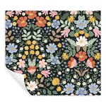 York Wallcoverings Bramble Garden Black Peel & Stick Wallpaper - SKU PSW1478RL