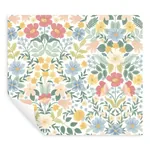 York Wallcoverings Bramble Garden Pastel Multi Peel & Stick Wallpaper - SKU PSW1474RL