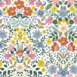 York Wallcoverings Bramble Garden White Peel & Stick Wallpaper | Wallpaper Twins York Wallcoverings Bramble Garden White Peel & Stick Wallpaper - SKU PSW1475RL