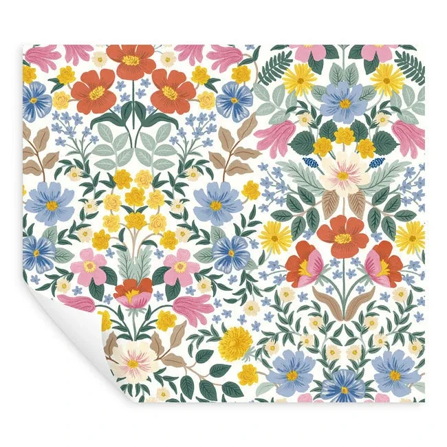 York Wallcoverings Bramble Garden White Peel & Stick Wallpaper | Wallpaper Twins York Wallcoverings Bramble Garden White Peel & Stick Wallpaper - SKU PSW1475RL