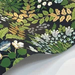 York Wallcoverings Bramble Navy & Green Wallpaper - SKU RP7324