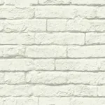 York Wallcoverings Brick & Mortar White & Grey Wallpaper | Wallpaper Twins York Wallcoverings Brick & Mortar White & Grey Wallpaper - SKU MH1555