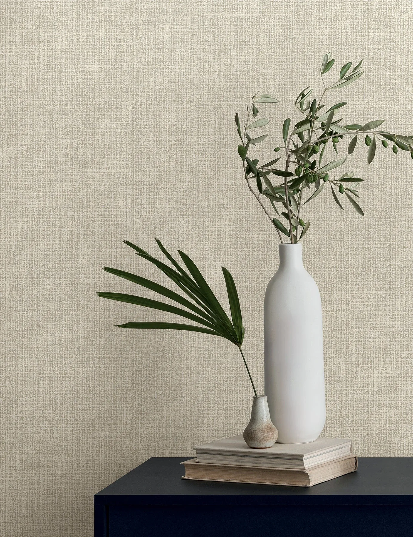 York Wallcoverings Brindled Linen Wallpaper | Wallpaper Twins York Wallcoverings Brindled Linen Wallpaper - SKU MJ4896N