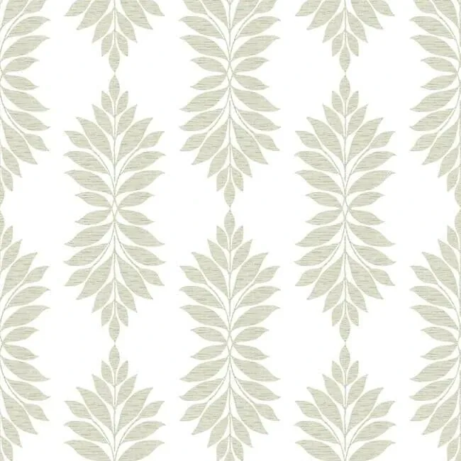 York Wallcoverings Broadsands Botanica Beige Wallpaper - SKU CV4424