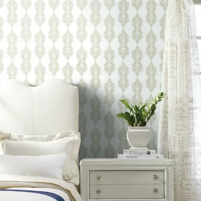 York Wallcoverings Broadsands Botanica Beige Wallpaper | Wallpaper Twins York Wallcoverings Broadsands Botanica Beige Wallpaper - SKU CV4424