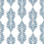 York Wallcoverings Broadsands Botanica Blue Wallpaper | Wallpaper Twins York Wallcoverings Broadsands Botanica Blue Wallpaper - SKU CV4423