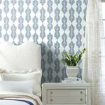 York Wallcoverings Broadsands Botanica Blue Wallpaper | Wallpaper Twins York Wallcoverings Broadsands Botanica Blue Wallpaper - SKU CV4423