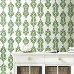 York Wallcoverings Broadsands Botanica Green Peel & Stick Wallpaper - SKU PSW1148RL