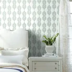 York Wallcoverings Broadsands Botanica Light Green Wallpaper - SKU CV4425