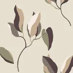 York Wallcoverings Brushwork Branches Violet Wallpaper - SKU ZM2875