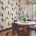 York Wallcoverings Brushwork Branches Violet Wallpaper - SKU ZM2875