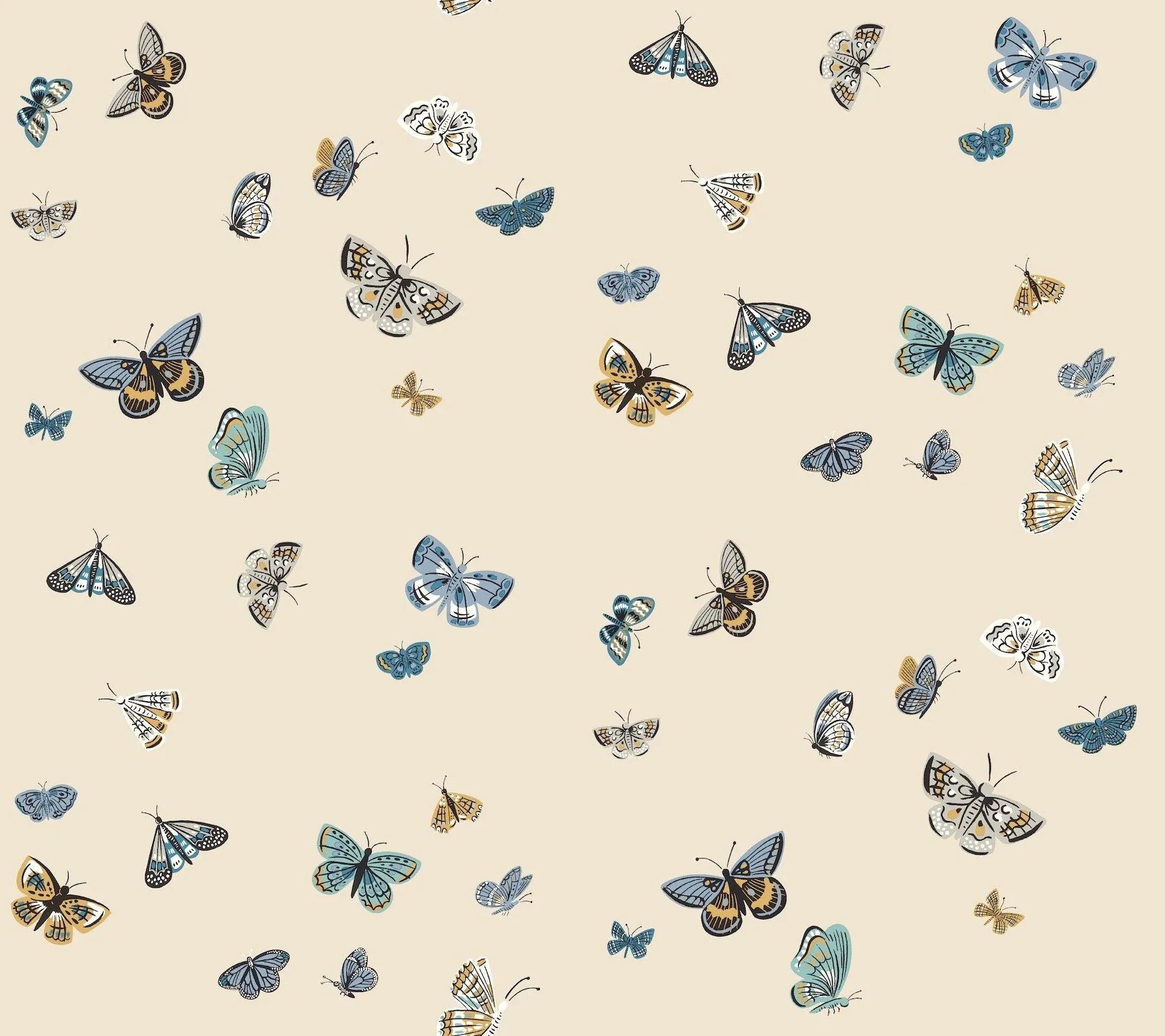 PSW1649RL | Butterfly House Linen Peel & Stick Wallpaper