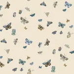 York Wallcoverings Butterfly House Linen Wallpaper - SKU RF7412