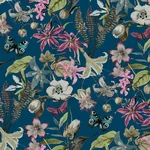 York Wallcoverings Butterfly House Navy Wallpaper - SKU BL1723