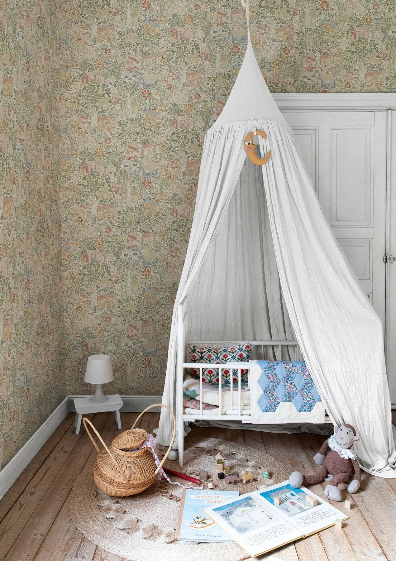 York Wallcoverings Bygga Bo Neutral Wallpaper - SKU MB63001