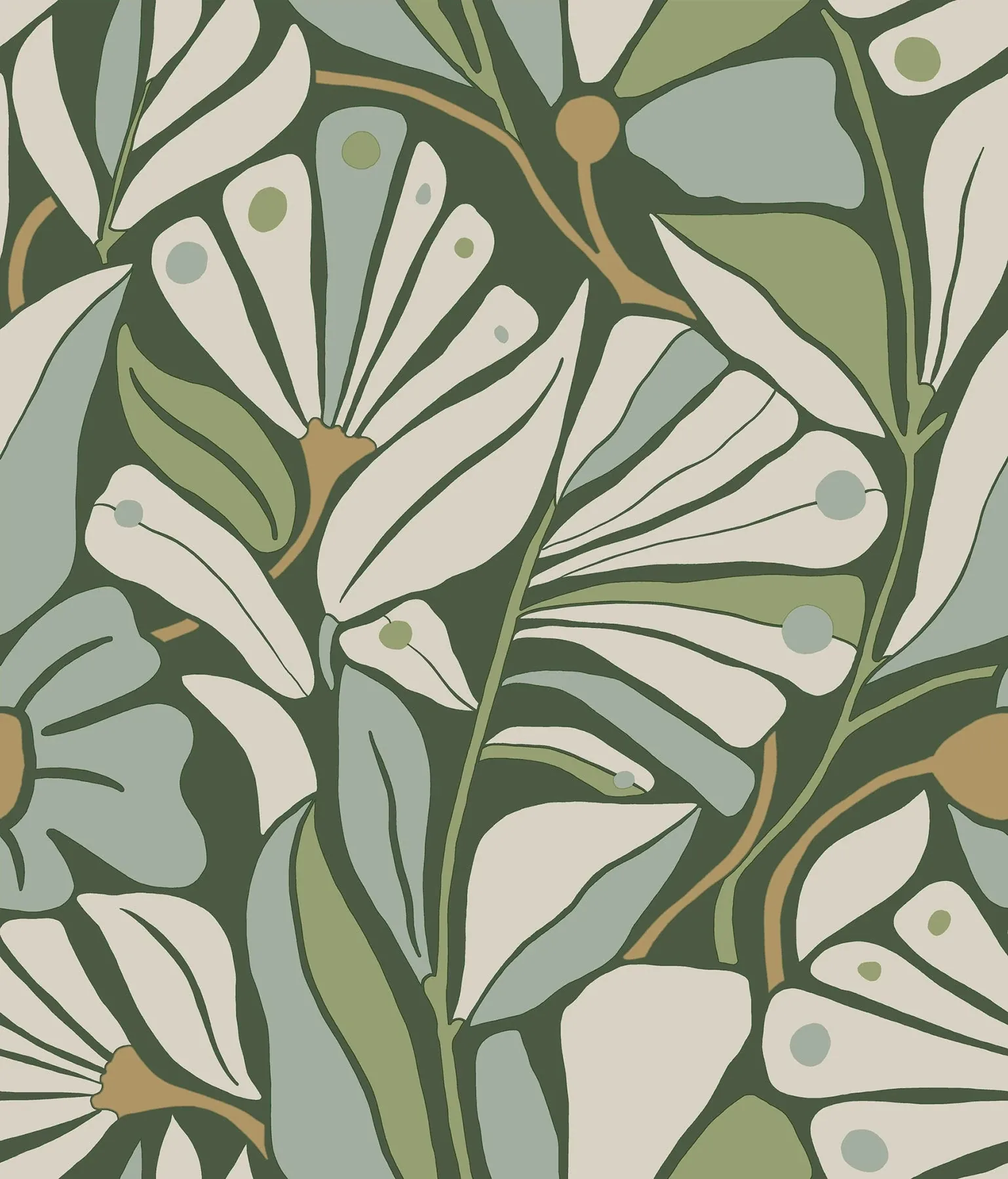 MT5627 | Cabana Club Lush Wallpaper