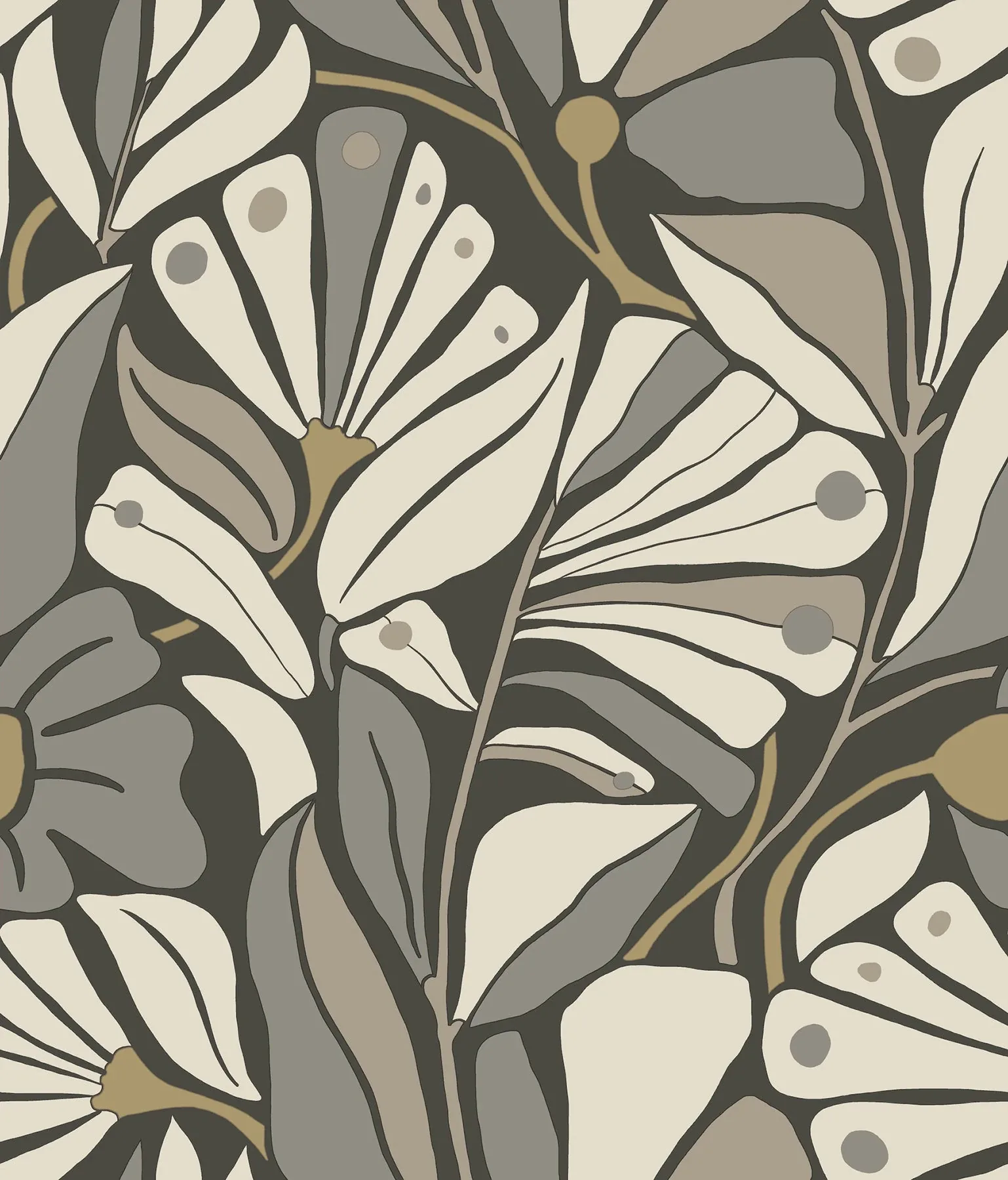 MT5626 | Cabana Club Onyx Wallpaper